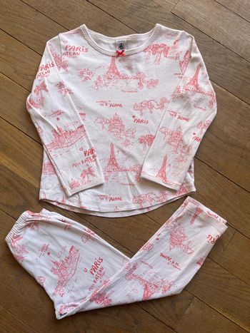 Pyjama rose Petit Bateau 3 ans