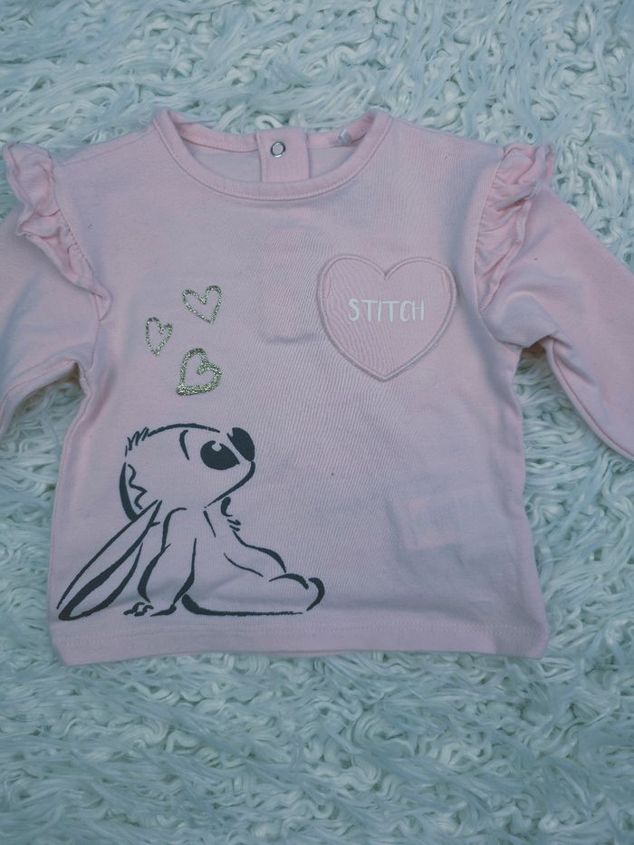 Ensemble veste intérieur polaire pantalon et T-shirt rose Fille taille 3 mois 🦄 - photo numéro 7