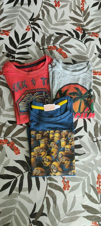Lot T-shirt manches courtes, 3 ans