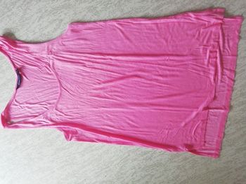 Débardeur plus long derrière rose 🌸