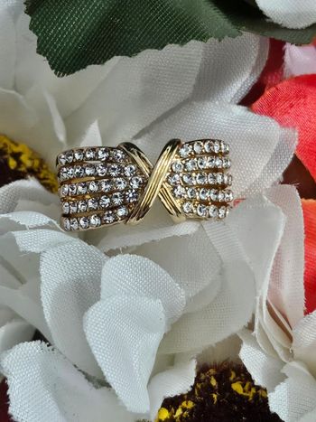 Bague avec zirconium en acier inoxydable