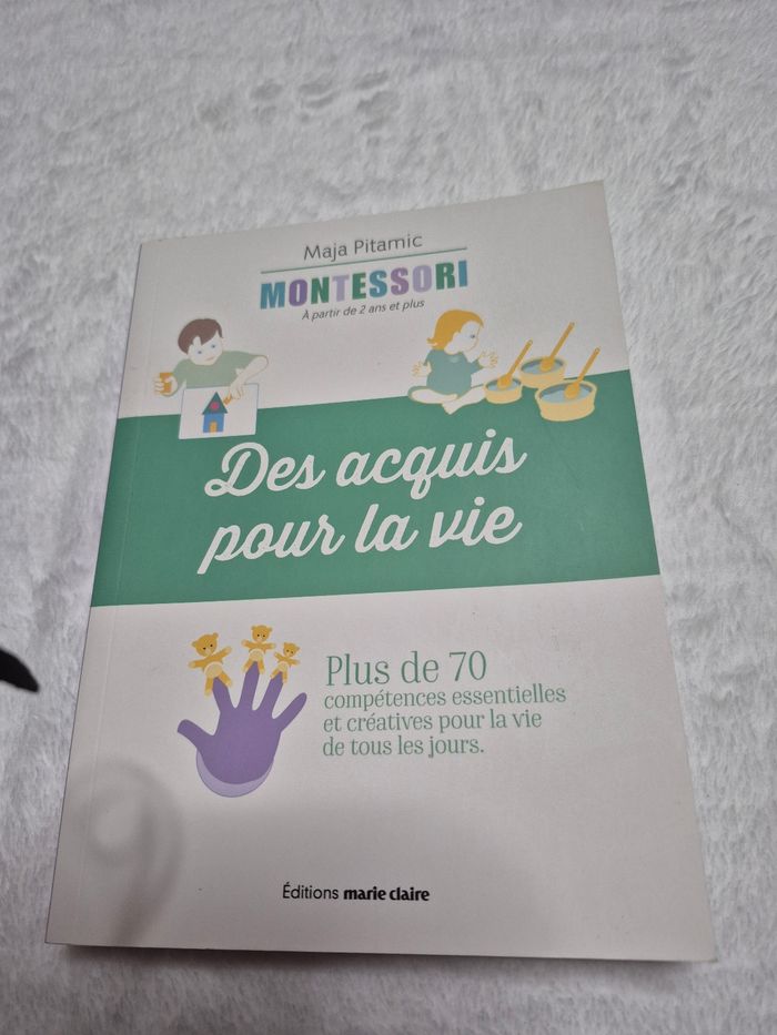 Livre activités montessori pour 2 ans et +