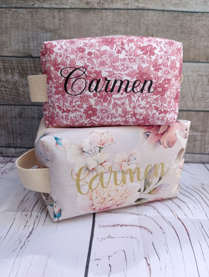 Trousse de toilette personnalisée