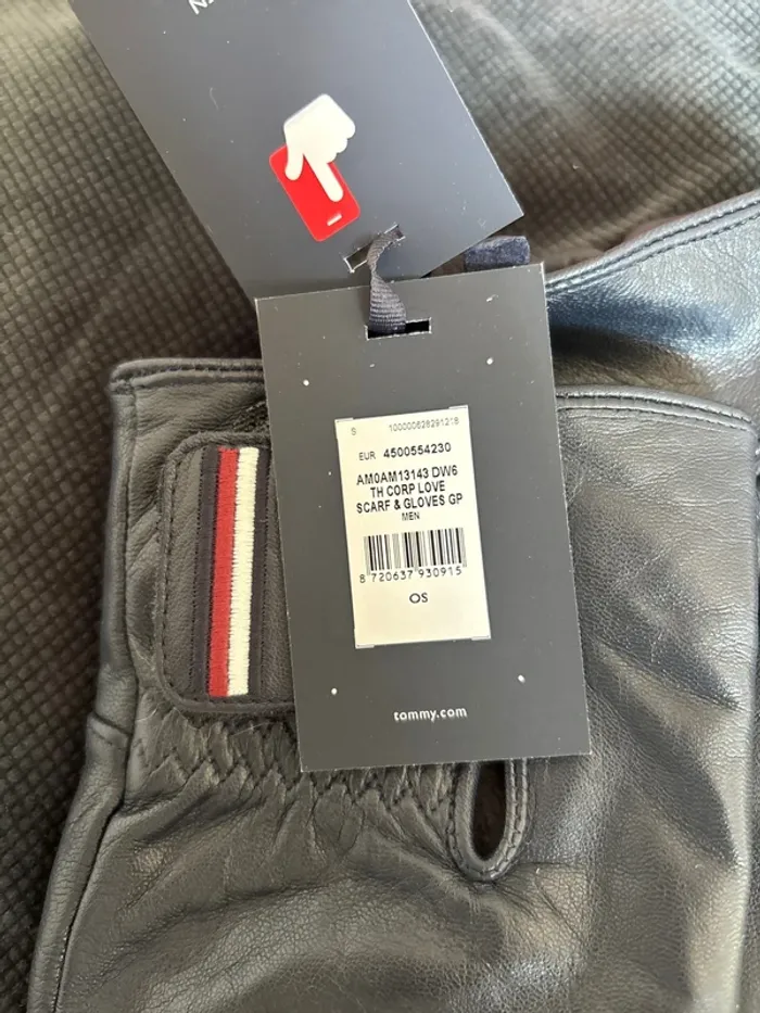 Gants cuir Tommy Hilfiger - photo numéro 3