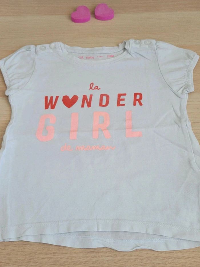 T shirt manches courtes 24 mois GÉMO