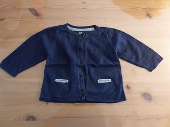 Gilet bleu marine