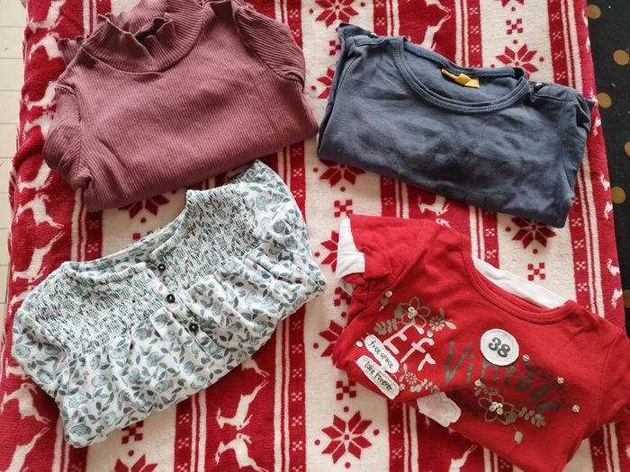 🦋 Lots t-shirt manche longue fille 🦋