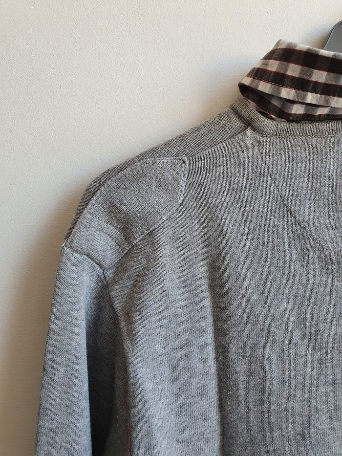 Pull fausse chemise garçon 16 ans (S) - photo numéro 6