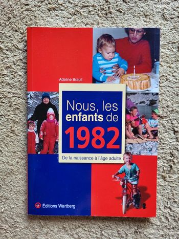 Nous, les enfants de 1982 d'Adeline Brault – Livre souvenir génération 80s
