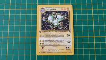 26/62 Carte Pokémon Magneton 26/62 rare 1ère édition fossile Wizards #A73