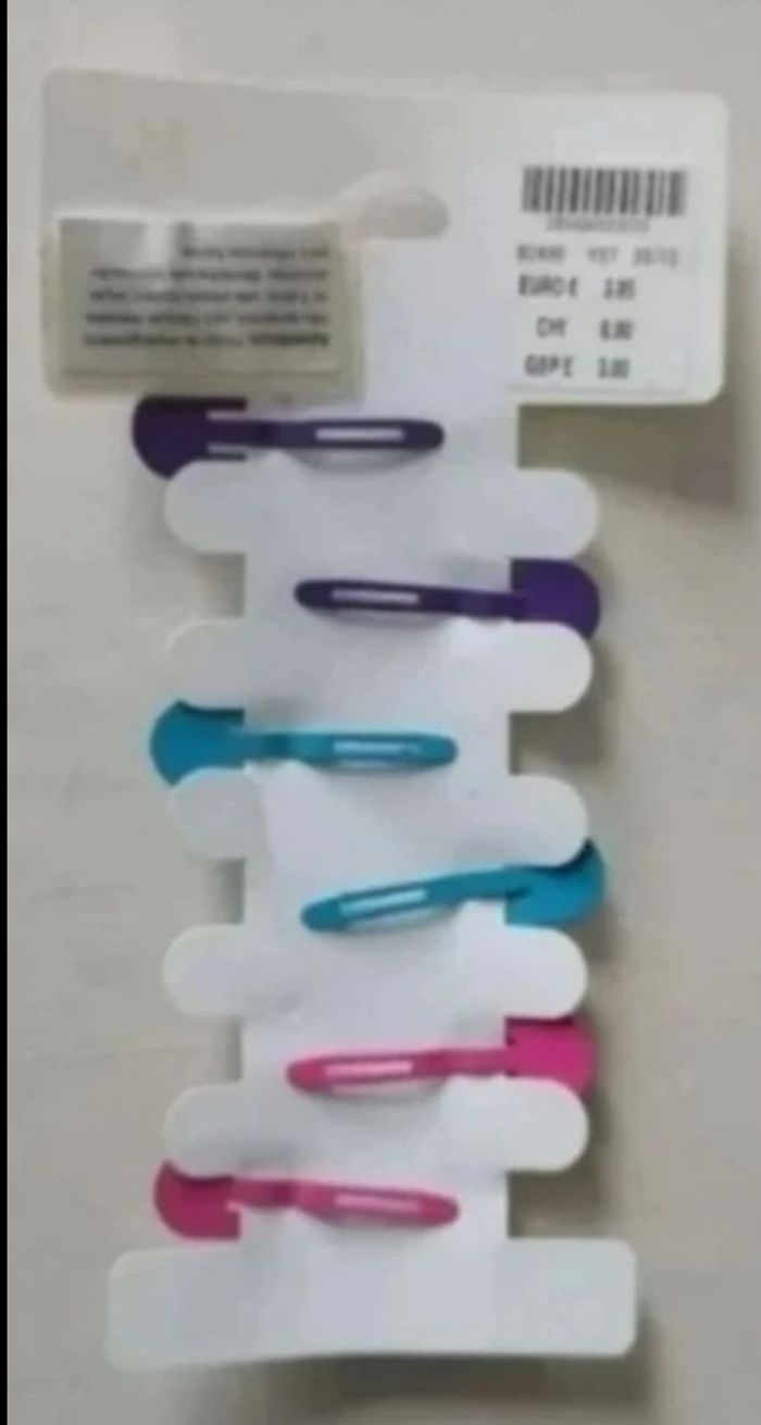 Lot de 6 barrettes - photo numéro 5
