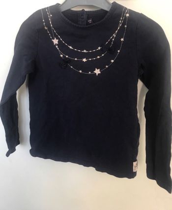 Tee-shirt T 7 ans Sergent Major bleu marine