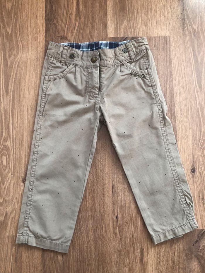 Pantalon en toile fille Sergent Major 2 ans