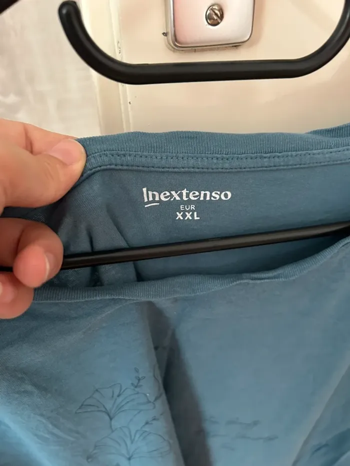 T-shirt femme bleu XXL - photo numéro 3