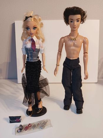 Poupée mattel barbie My Scene: Night on the Town Barbie and River