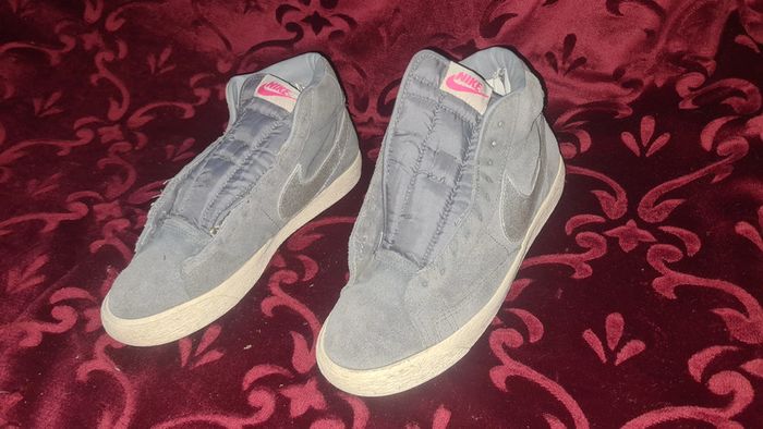 Basket montante fille grise paillette T 39 Nike Blazer Femme Édition Limitée - photo numéro 2