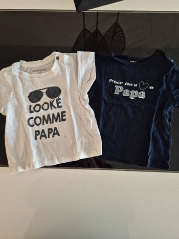 Lot de 2 tee-shirts