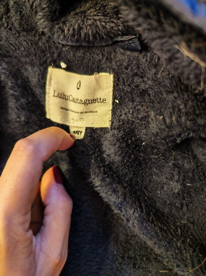 Manteau lulu castagnette 10 ans - photo numéro 5