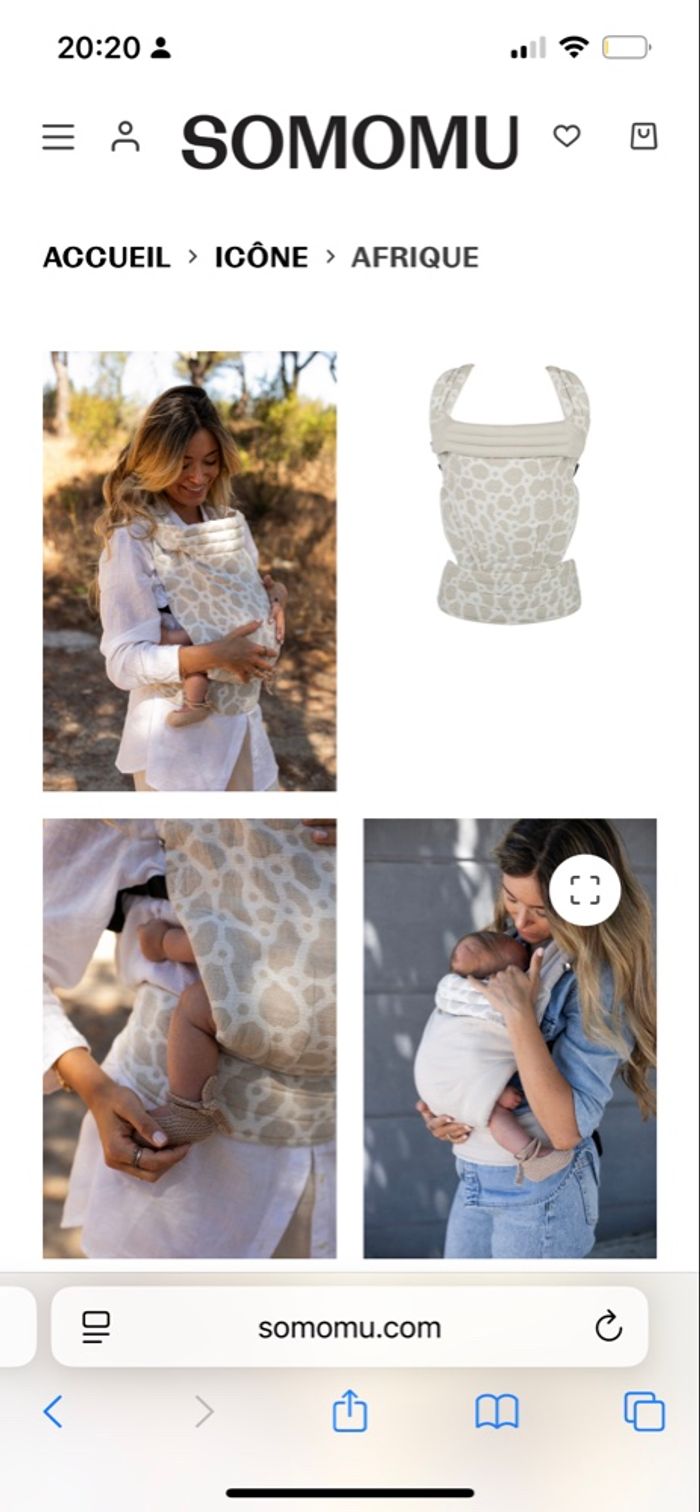 Porte bébé léopard - photo numéro 2