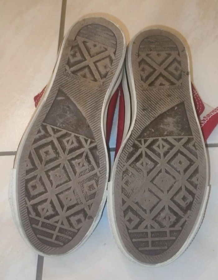 Baskets montantes style converse T 34 - photo numéro 6