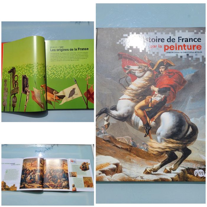 Beau livre grand format L'Histoire de France par la peinture, Dimitri Casali et C. Beyeler (46)
