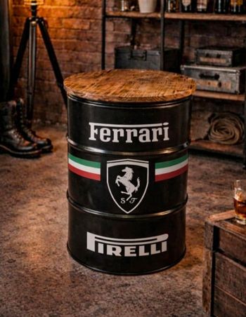 Tabouret déco Ferrari 