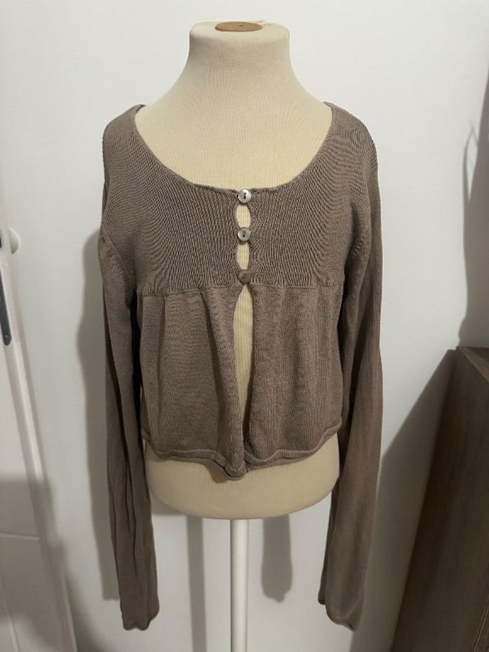 Gilet court fille T 14 ans