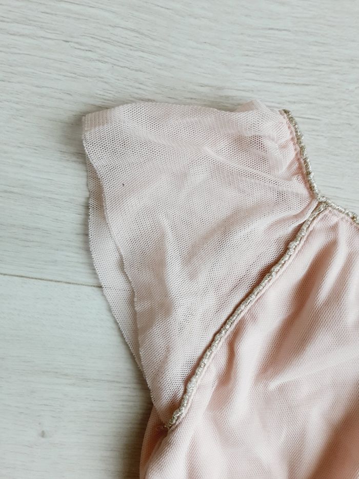 Vêtement fille robe rose pâle à tulles In extenso 3 ans - photo numéro 3