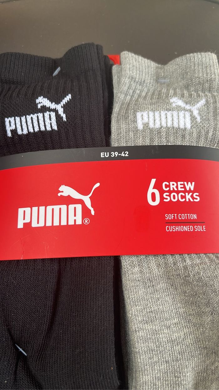 2 lots chaussettes puma 39-42 neuf - photo numéro 2