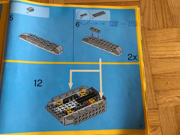 LEGO 7292 - bateau à turbines - photo numéro 5
