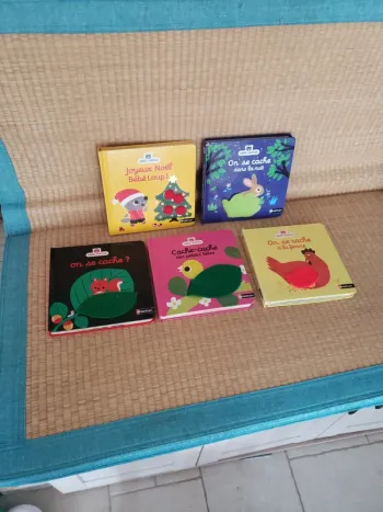 Lot de 5 livres bébés petit Nathan