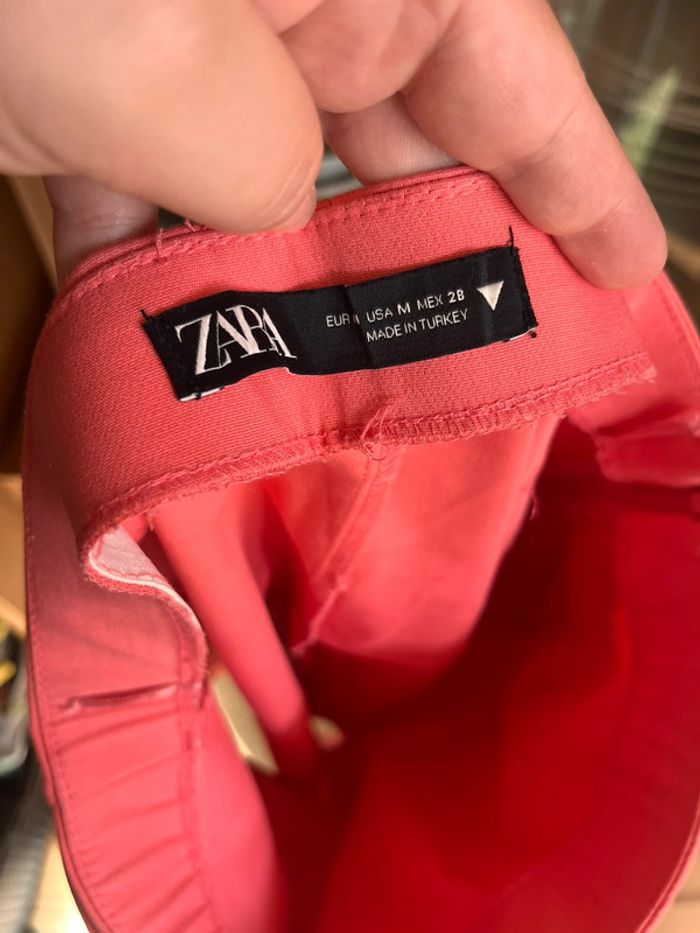 Jupe corail Zara taille m - photo numéro 4