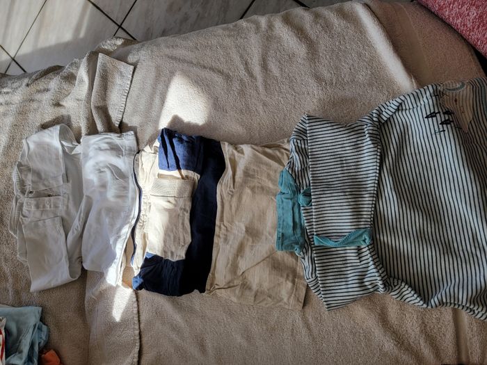 Lot de 6 Tee-shirts manches longues 9 mois garçon - photo numéro 5