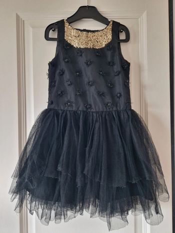 Robe 6 ans tape à l oeil noir