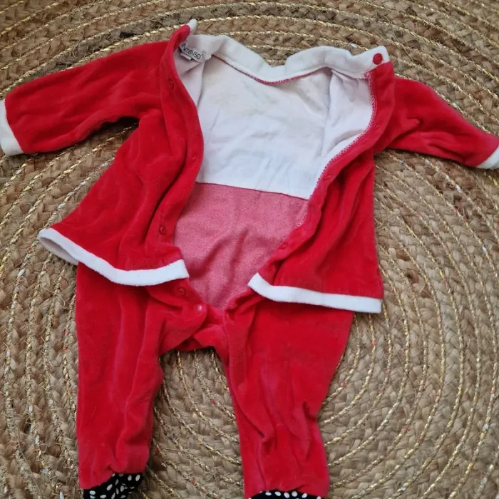Pyjama Noël manches longues taille 62cm - photo numéro 8