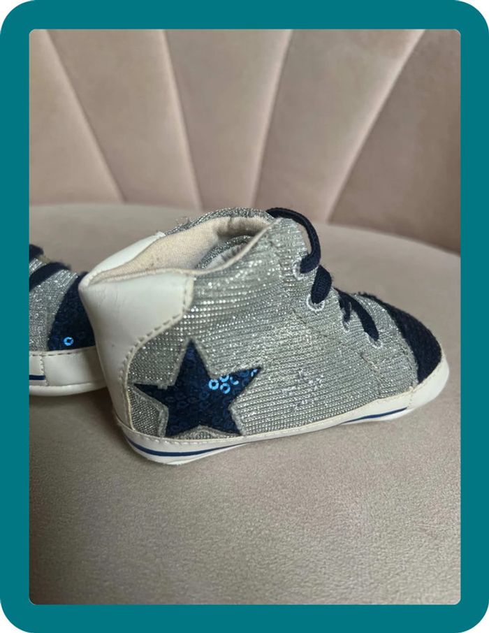 Chaussons paillettes étoiles taille 19 - I Do - photo numéro 5