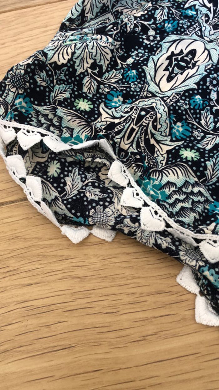 Short léger Liberty taille S bleu turquoise - photo numéro 6