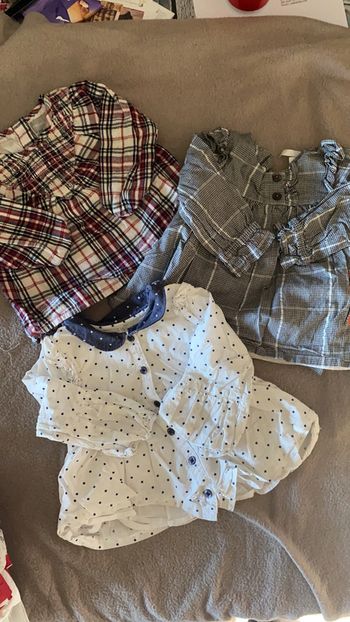 Lot de 3 blouses fille