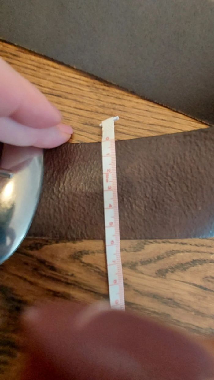 Ceinture en cuir Marron made in Italy 85cm - photo numéro 14