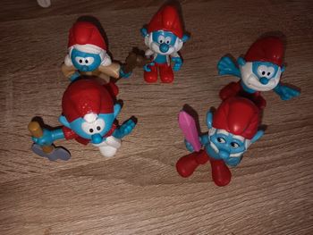 Lot de 5 schtroumpf