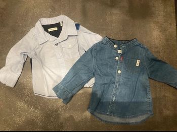 Lot de 2 chemises Ikks taille 3 mois