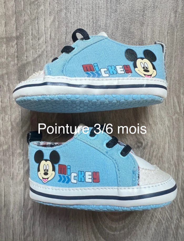 Paire de chaussures Mickey 3/6 mois Disney