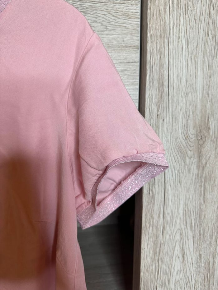 Blouse rose poudré - Taille 50 - photo numéro 5