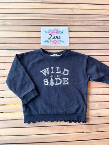 Sweat mango marine 2 ans