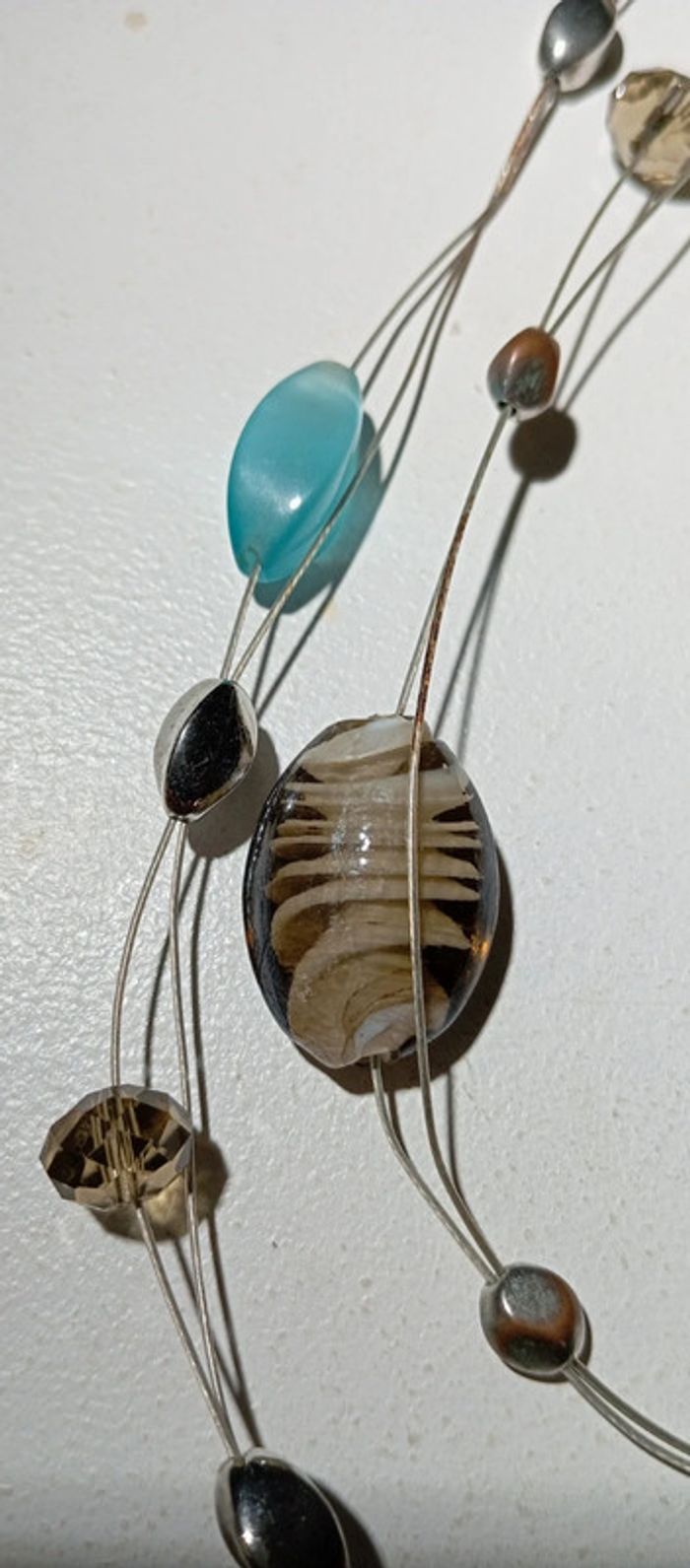 Collier perles en verre - photo numéro 3