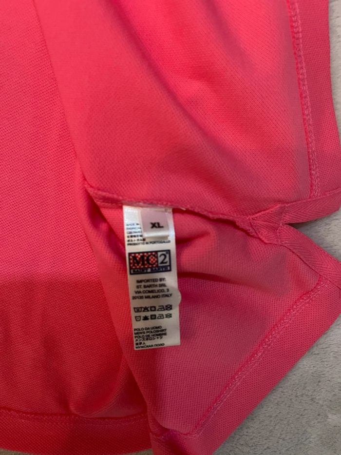 MC2 Saint Barth - Polo « Beverly Hills » Rose, taille XL - photo numéro 3