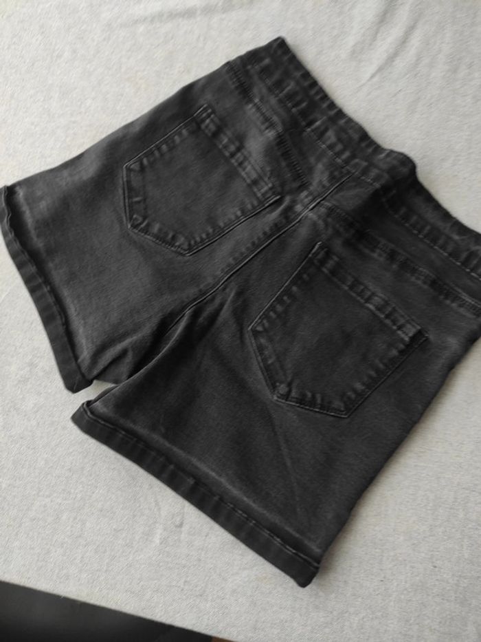 Short en jean taille haute - photo numéro 2