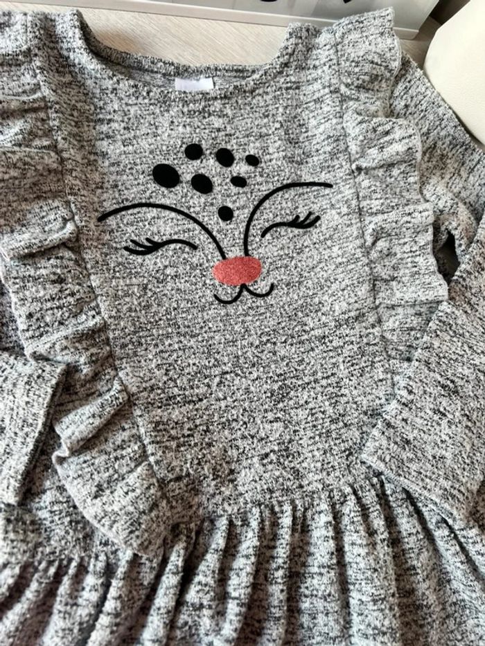 Mignonne robe pull palomino 6 ans - photo numéro 2
