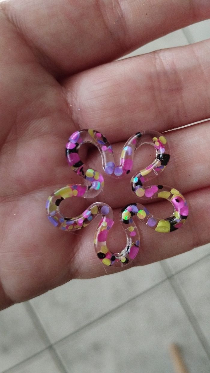 Boucle d'oreille pampille - photo numéro 3