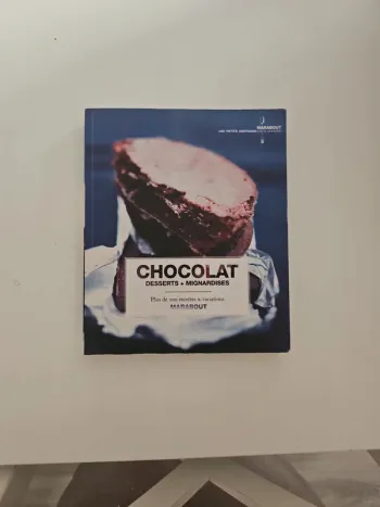 Livre de recettes : Chocolat desserts + mignardises